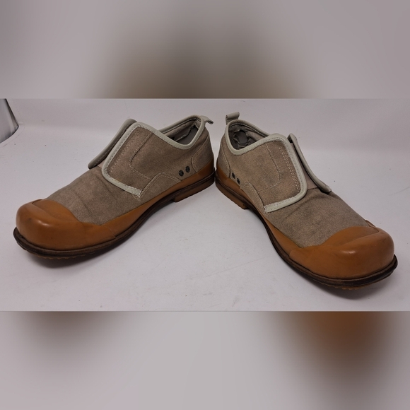 Vintage Diesel Men's Mac Shoes Slip On Casual 90s Y2K Canvas loafers 8.5 US .41 - Picture 3 of 14